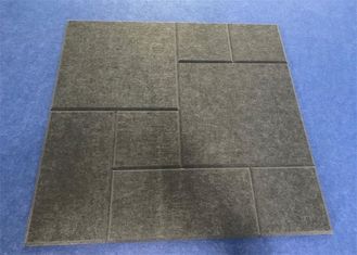 환경 친화적인 청각적인 펠트 도와, 천장 도와를 감소시키는 600mm*600mm*12mm 소리