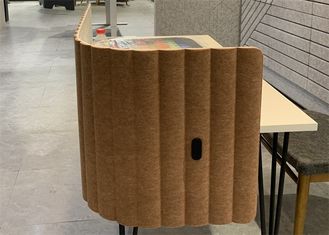 세미 강체면 반대 정전기 4'x8' 음향 책상 분할기