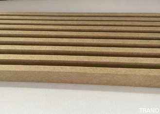 타원 모양 음악실 일시 중단된 흡음 배플 18mm