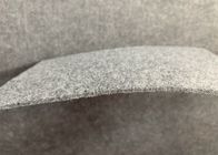 모피 표면 비 길쌈된 펠트 직물 자동 펠트 양탄자 회색 색깔 3mm 간격